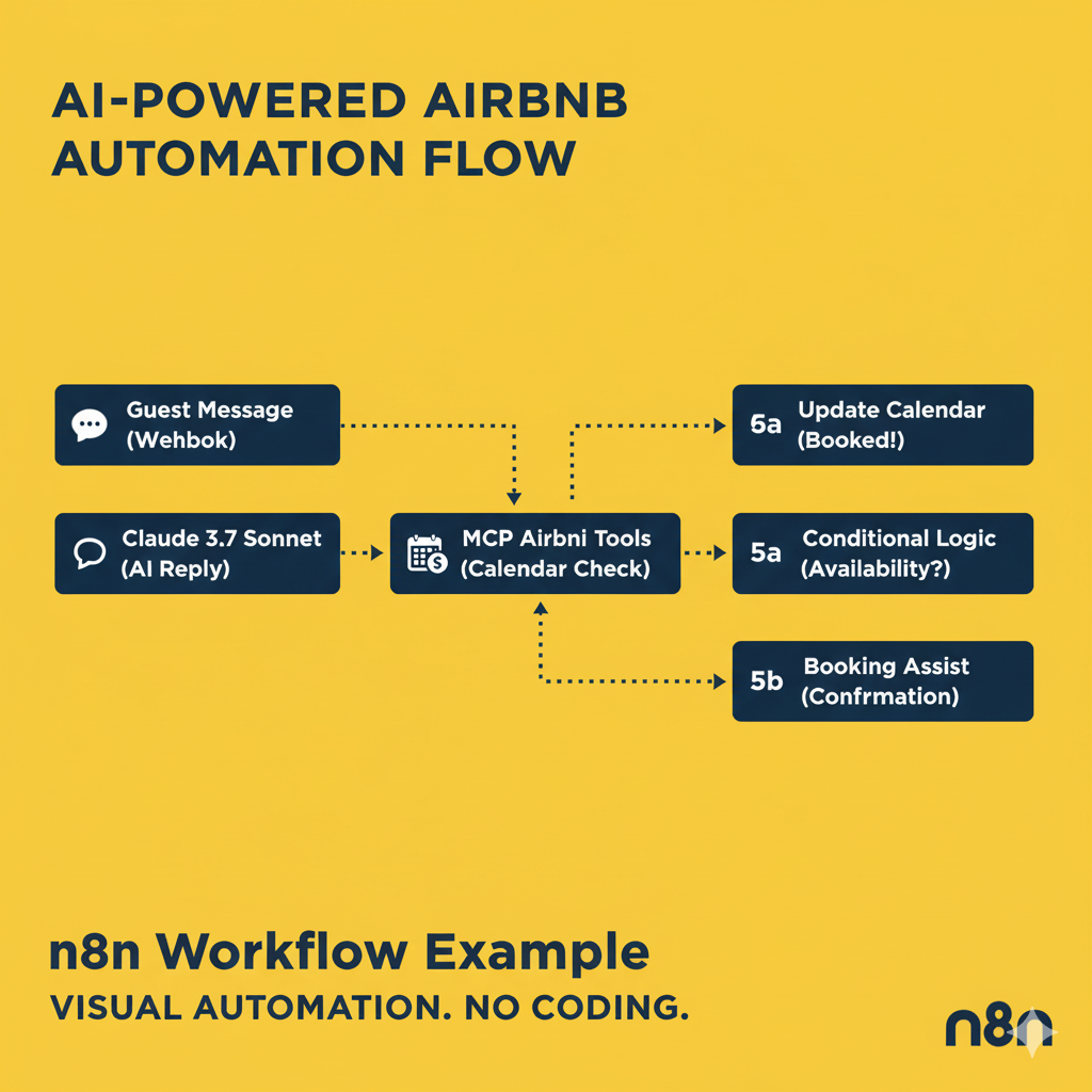 How I Let an AI Agent Handle My Clients’ Airbnb Inquiries (n8n Template