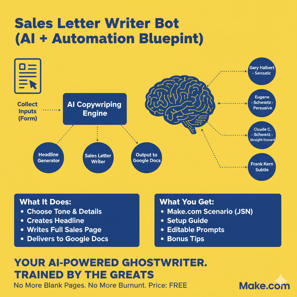 Sales Letter Writer Bot (AI + Automation)