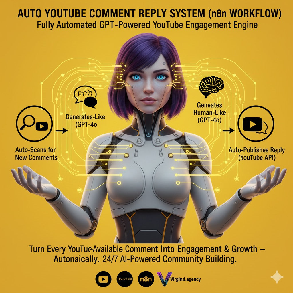 Auto YouTube Comment Reply System (n8n Workflow)