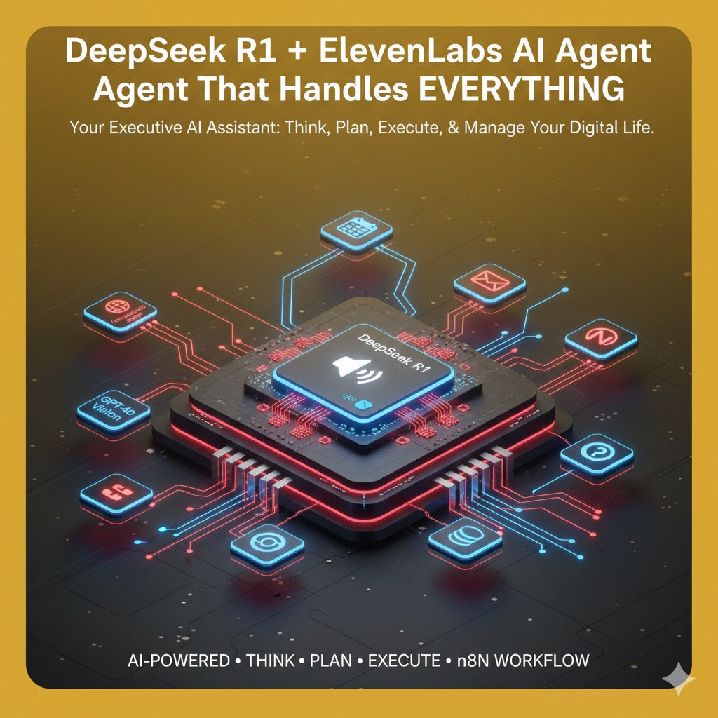 DeepSeek R1 + ElevenLabs AI Agent – Fully Automated Executive Task Assistant (n8n)